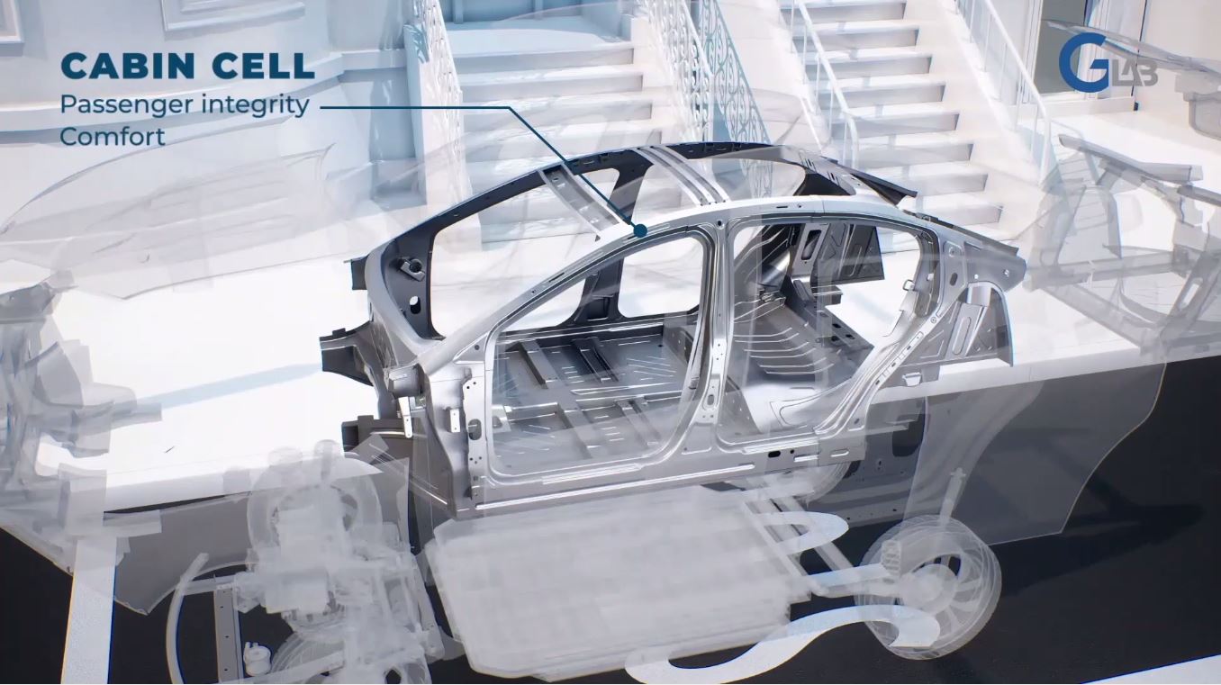 Gestamp's safety cell components.