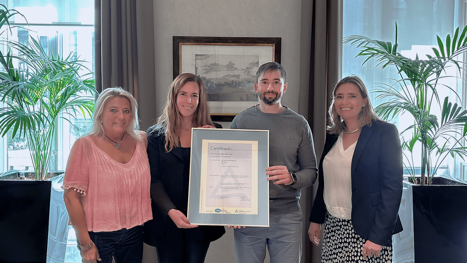 Gestamp obtains ISO 45001:2018 Certification